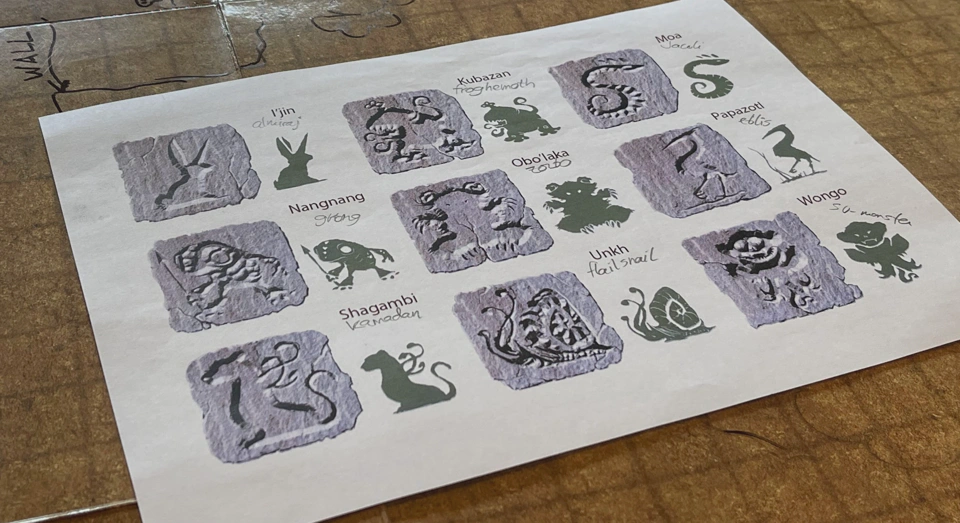 The Nine Trickster Gods of Omu.