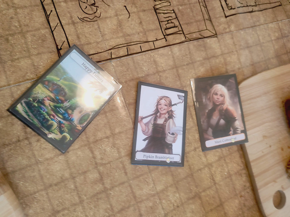 Two of Avilos’s childhood crushes from Happy Fumes.