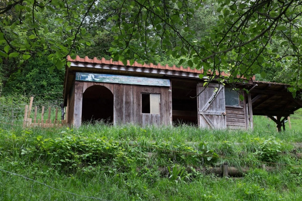 One of the various little buildings that I&rsquo;m sure were sheep apartments. Loes, though, disagrees.